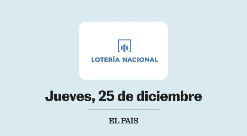 Lotería Nacional: comprobar sorteo del jueves 25 de diciembre, día de Navidad