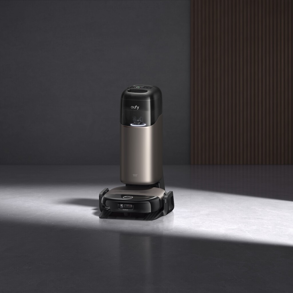 El nuevo Eufi Omni S2 ahora es todoterreno y tiene una mopa - rodillo que se limpia sola seis veces por segundo