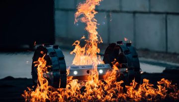 Colonizar la Luna implica vivir en sus cuevas: Corea del Sur ha diseñado un rover con ruedas que cambian de tamaño para explorarlas