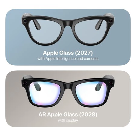 Calendario de gafas de Apple
