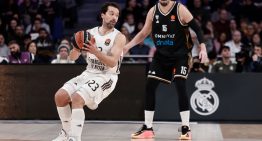 El Madrid remonta 14 puntos para brindarle una victoria a Sergio Llull en su partido 1.200 con la camiseta blanca