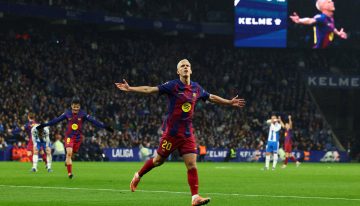 Joan García, de principio a fin de un derbi para el Barça