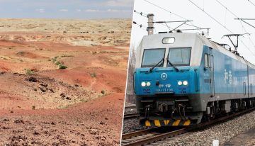 China lleva desde 2012 intentando conectar sus trenes con Mongolia: solo le quedan 20 fatídicos kilómetros en la frontera del Gobi