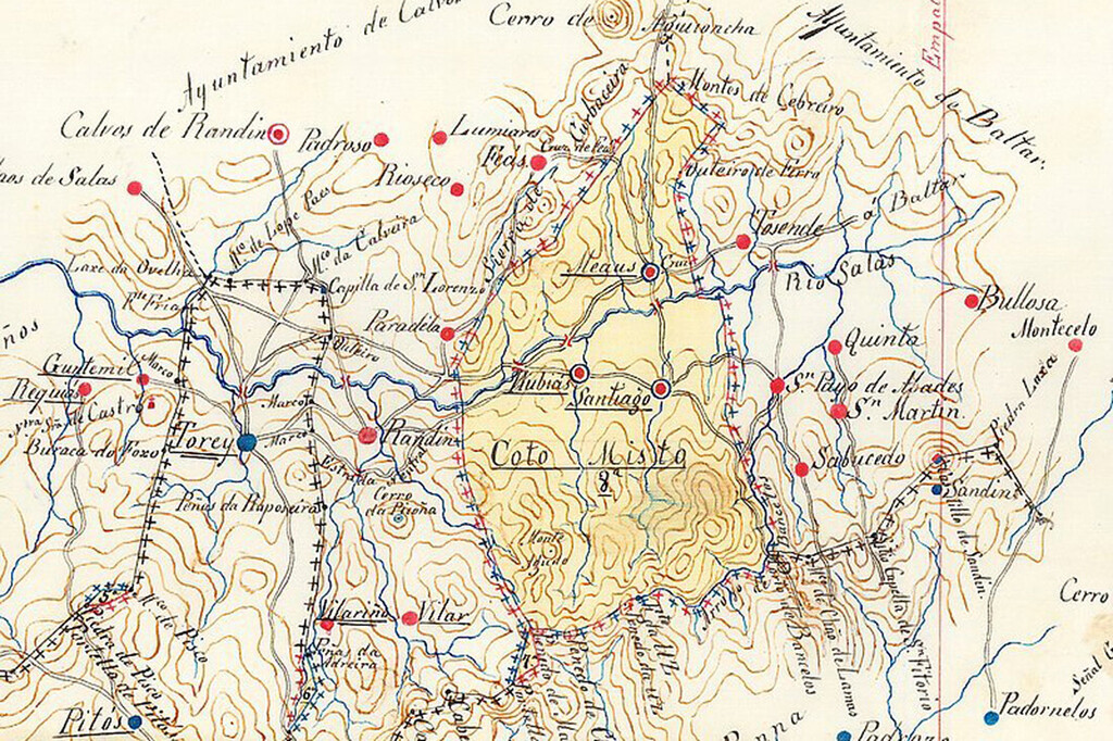 Hasta 1868, un microestado "independiente" habitó la península ibérica entre Portugal y Galicia: Couto Mixto 