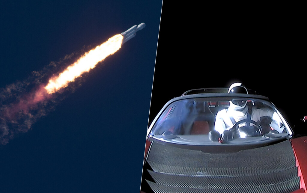 Hace 8 años Elon Musk lanzó un Tesla Roadster al espacio: sigue orbitando y llegó a ser confundido con un asteroide