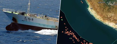 A China se le quedan cortos sus caladeros, así que está "barriendo" con todo lo que encuentra en la costa de Sudamérica