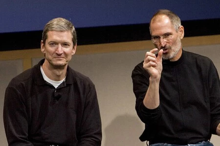 Tim Cook Steve Jobs