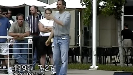 Steve Jobs En Apple Campus