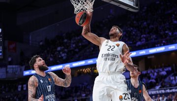 El Madrid prolonga ante el Efes su gran racha como local: 82-71