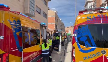 Muere un hombre de 70 años en el incendio de una vivienda en Madrid