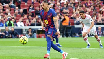 El Barcelona recupera al mejor Raphinha ante el Sevilla