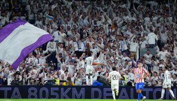 Vinicius quiere que siga la Liga y decanta con un doblete el triunfo del Madrid ante el Atlético