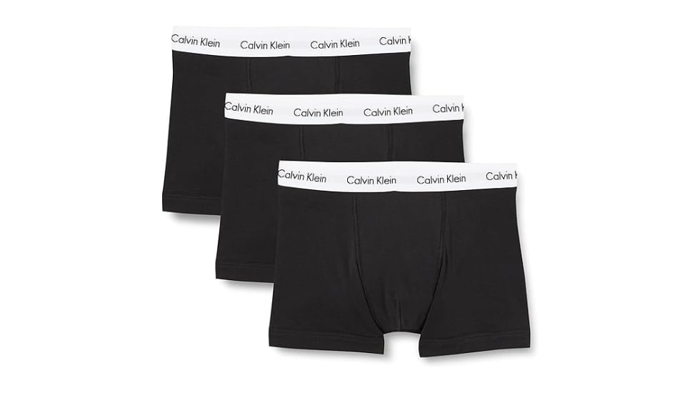 Pack de tres calzoncillos, de Calvin Klein.