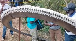Un anillo metálico de media tonelada cayó del cielo en Kenia. Más de un año después seguimos sin saber de dónde vino