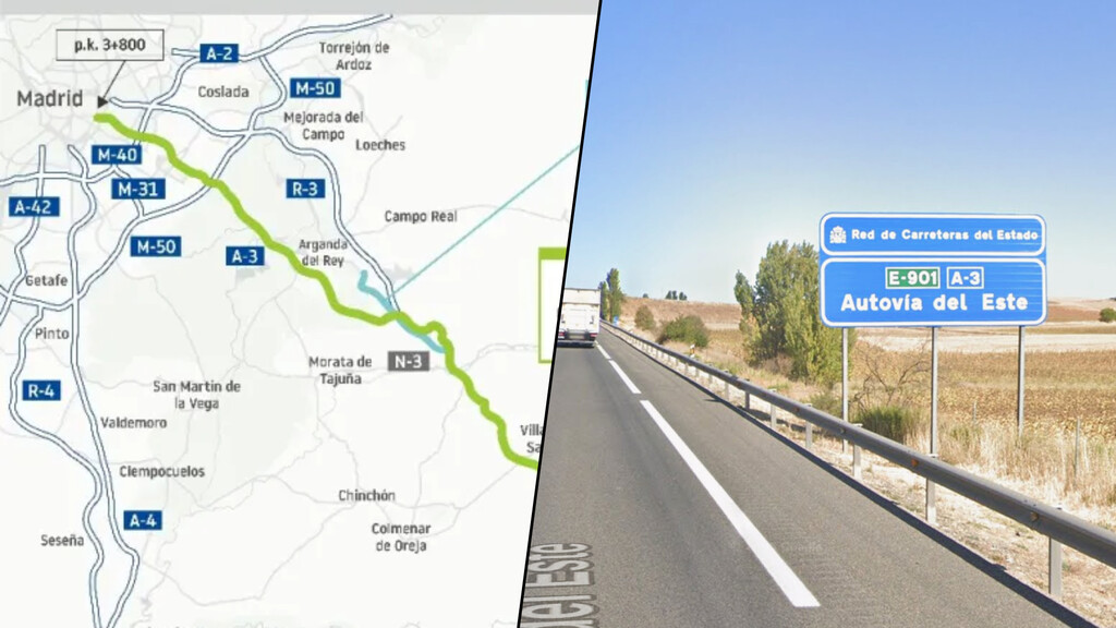 La A-3 tenía pendiente desde hace años una renovación millonaria: ahora la va a recibir a través de 67 kilómetros
