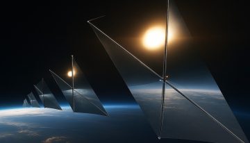 Una empresa quiere vender luz solar a demanda utilizando unos gigantescos espejos en el espacio. Tenemos  preguntas