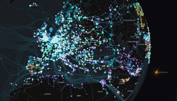 Toda la red eléctrica mundial, en un impresionante mapa interactivo que muestra la evolución de la transición energética