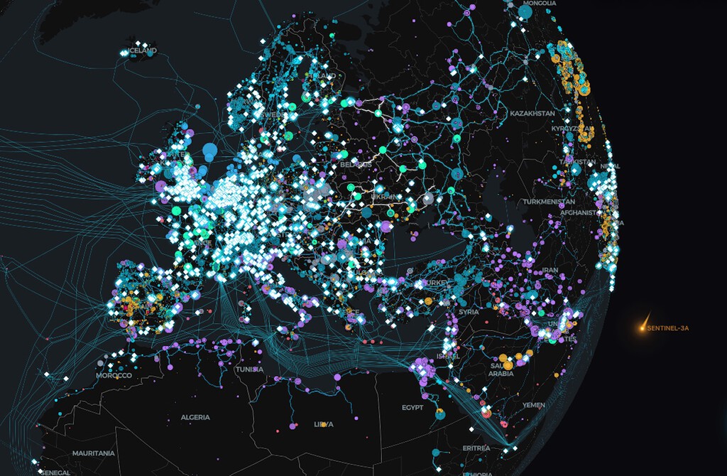Toda la red eléctrica mundial, en un impresionante mapa interactivo que muestra la evolución de la transición energética