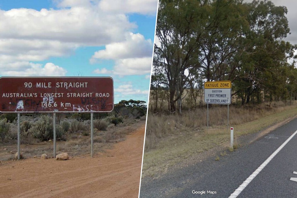 Australia tiene un problema: carreteras extremadamente aburridas y monótonas. Y también tiene una solución: trivia en las señales 