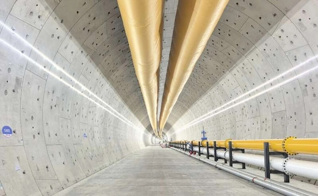China está construyendo un túnel bajo el mar para su alta velocidad. Ya ha alcanzado una profundidad récord