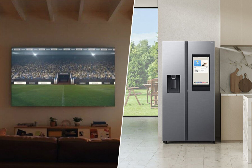 Una tele QLED de 75 pulgadas por 629 euros o un frigorífico americano casi a mitad de precio: así el Día de la Madre de Samsung 