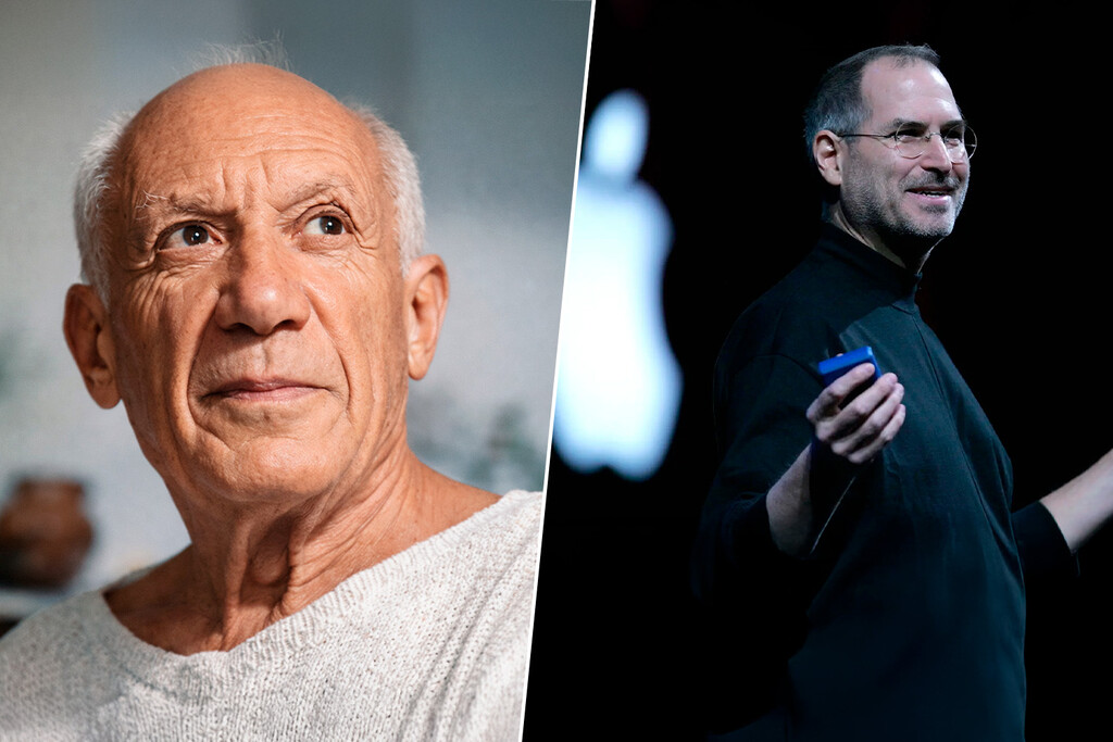 Steve Jobs se obsesionó con la filosofía de Pablo Picasso. Tanto que reflejó su esencia en Apple (aunque ahora se está deshaciendo un poco)