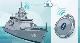 Millones en proteger una fragata de guerra. Un rastreador Bluetooth de pocos euros ha bastado para seguirla en tiempo real