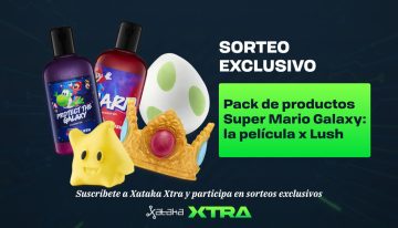 ¡Últimas horas para participar en el sorteo de un pack de 'Super Mario Galaxy: la película x Lush! Solo para miembros de Xtra