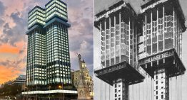 «Como si se diera la vuelta al edificio»: la historia de las Torres Colón, el rascacielos de Madrid construido al revés
