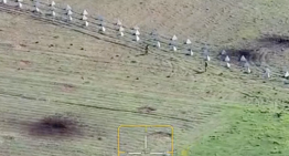 Ucrania ha probado si Rusia cumplía el alto el fuego con una ilusión óptica a campo abierto. El vídeo es autoexplicativo