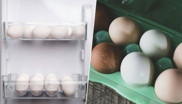 Tu nevera tiene un compartimento diseñado para los huevos en la puerta. Es el peor lugar posible para guardarlos