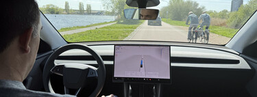 He probado el fascinante modo FSD del Tesla y me he llevado una sorpresa: aunque no conduces, conduces