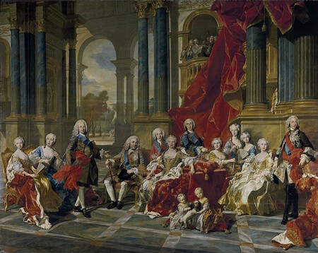 La Familia De Felipe V Van Loo