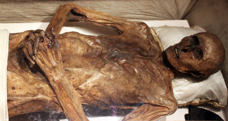 Mummy of Christian Friedrich von Kahlbutz in Kampehl, Brandenburg, Germany