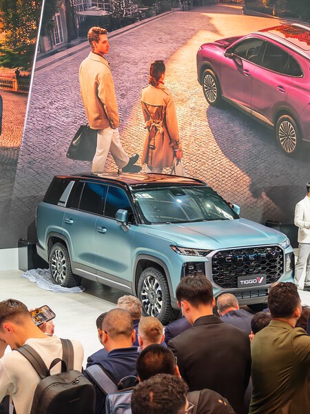 Tiggo V (aquí los conocemos como Omoda, Jaecoo o Ebro) | Imagen: Xataka