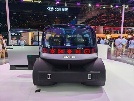 El robotaxi de BAIC | Imagen: Xataka