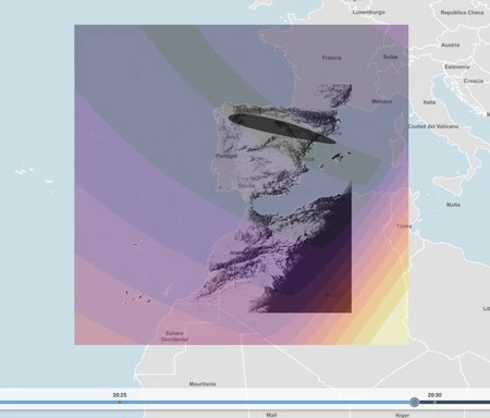 Simulador del Instituto Geográfico Nacional