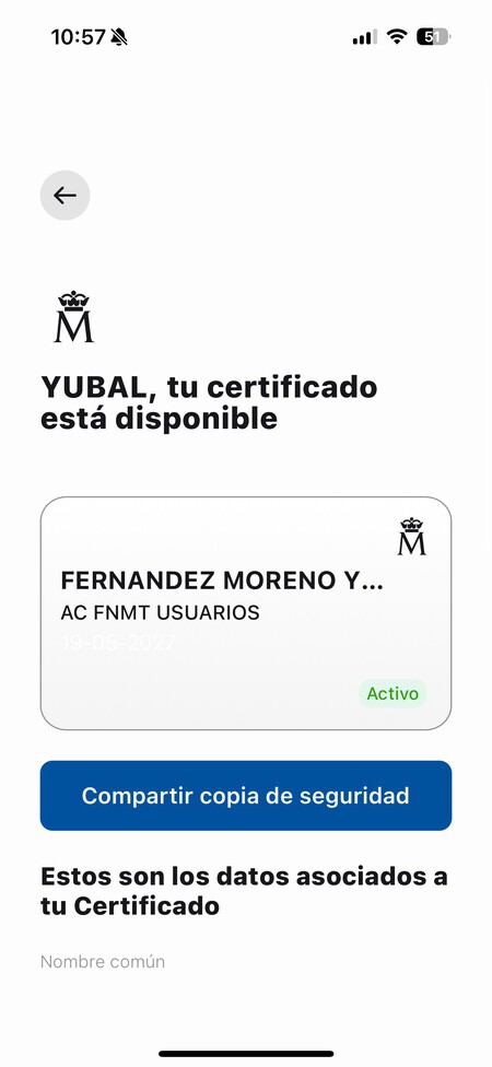 Certificado