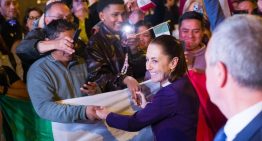 Claudia Sheinbaum llega a Barcelona en su primera visita a Europa como presidenta de México