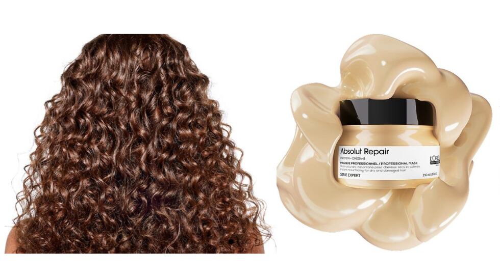 Melena sedosa y radiante.