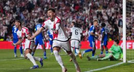 El Rayo pone la primera piedra en Vallecas y se acerca a la final tras superar al Estrasburgo