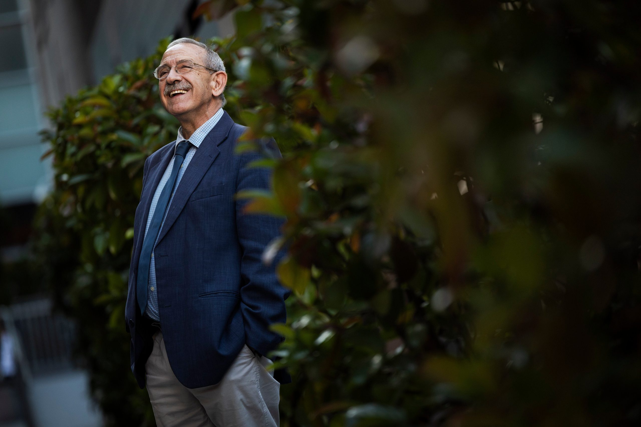 Antonio Vercher, el pasado 25 de septiembre en la sede de EL PAÍS, en Madrid. 