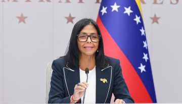 Estados Unidos levanta las sanciones contra Delcy Rodríguez