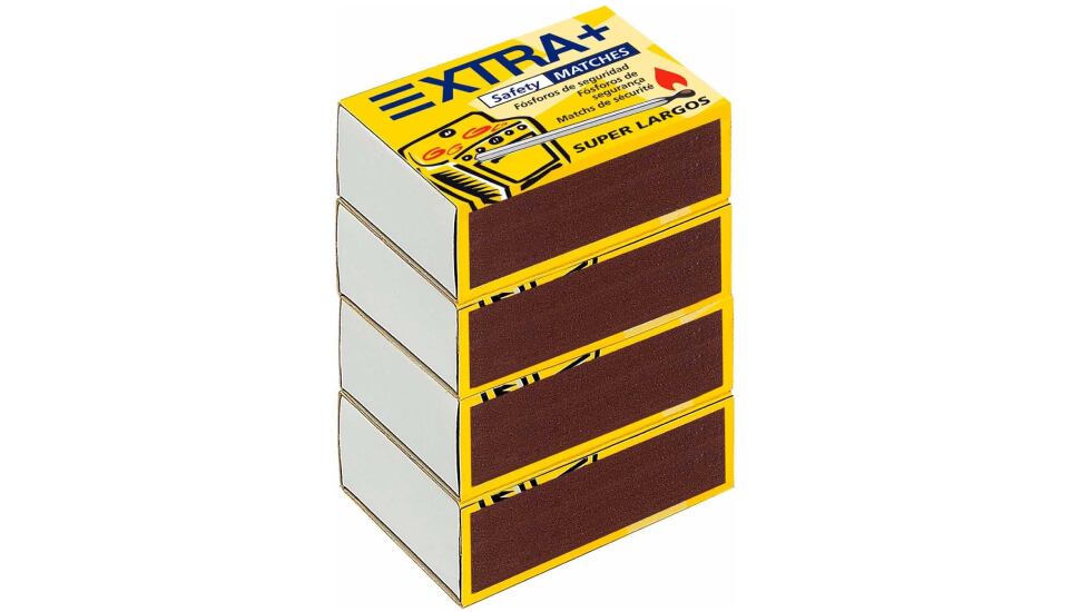 Lote de cerillas multiusos de gran longitud (400 unidades).