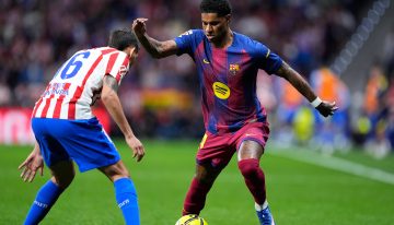 Sin Raphinha, en el Barcelona reaparece Rashford