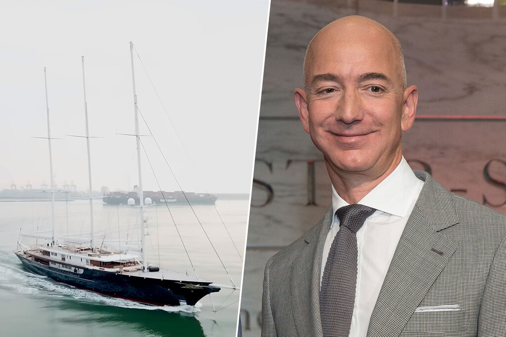 El superyate de Jeff Bezos es uno de los más grandes y caros del mundo. Está a la venta por un curioso motivo: el aparcamiento