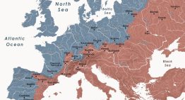 La gran divisoria europea: el mapa que parte en dos el continente a través de sus dos grandes cuencas hidrográficas