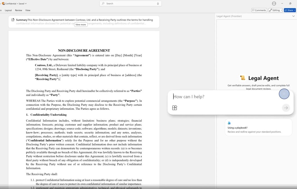 Microsoft acaba de convertir una startup de 11.000 millones de dólares en una función de Word. Es más que un Copilot legal 