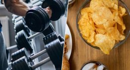Ponerse como un auténtico miura en el gimnasio no sirve de nada si después haces algo: atiborrarte a patatas fritas