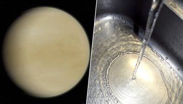 Científicos japoneses han descubierto lo que tienen que ver las nubes de Venus con tu fregadero